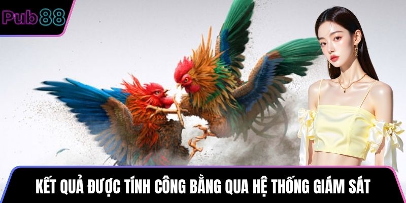 Kết quả được tính công bằng qua hệ thống giám sát